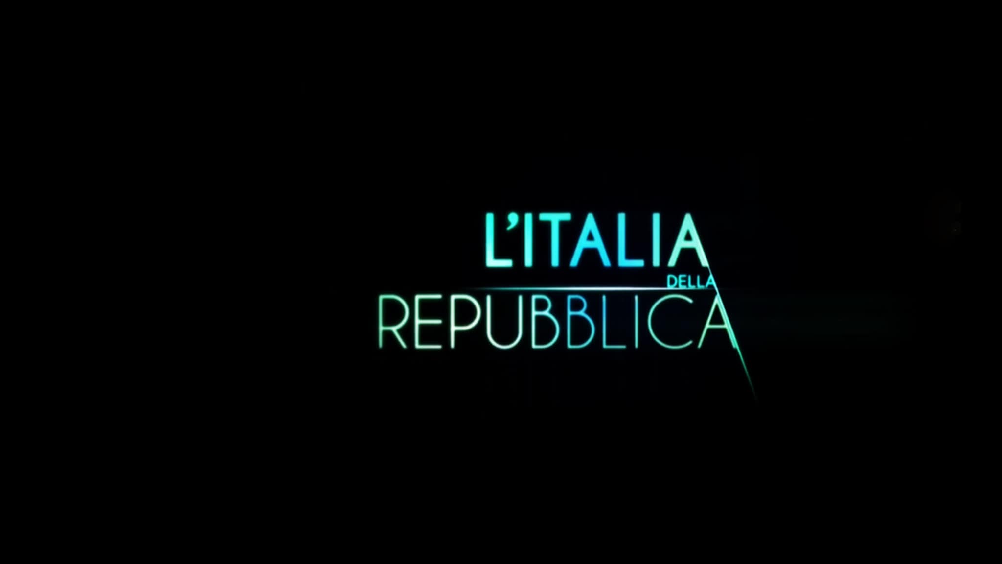 L'Italia della Repubblica - L'alba della Repubblica