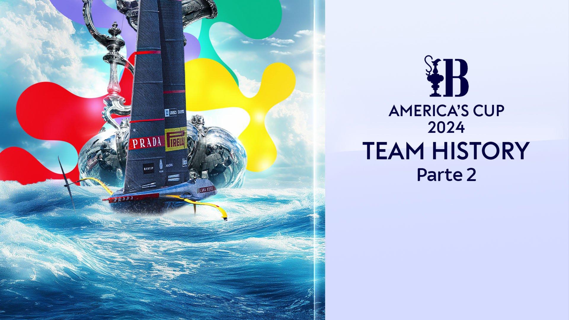 America's Cup 2024 - Teams History