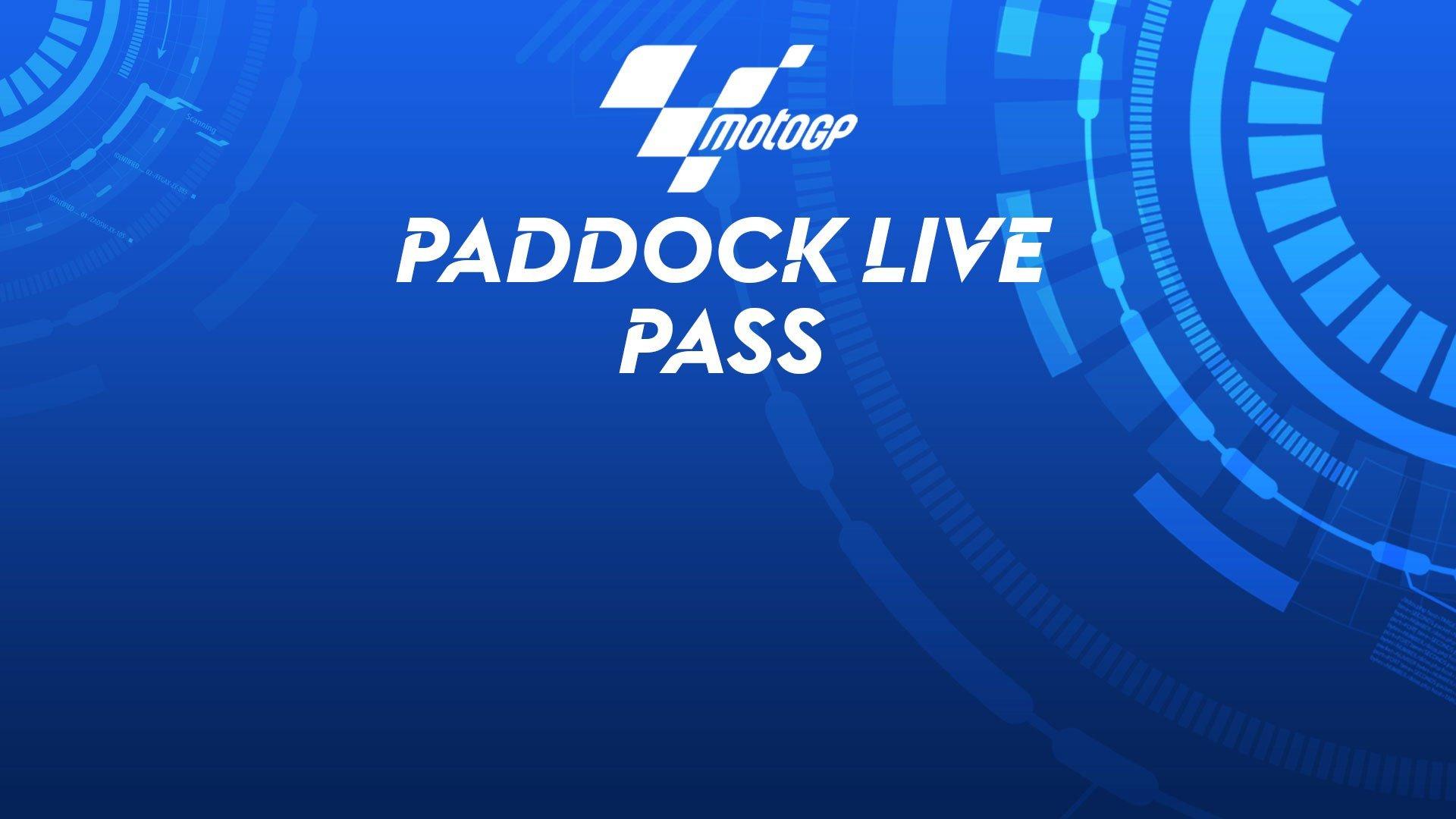 Moto GP Paddock Pass