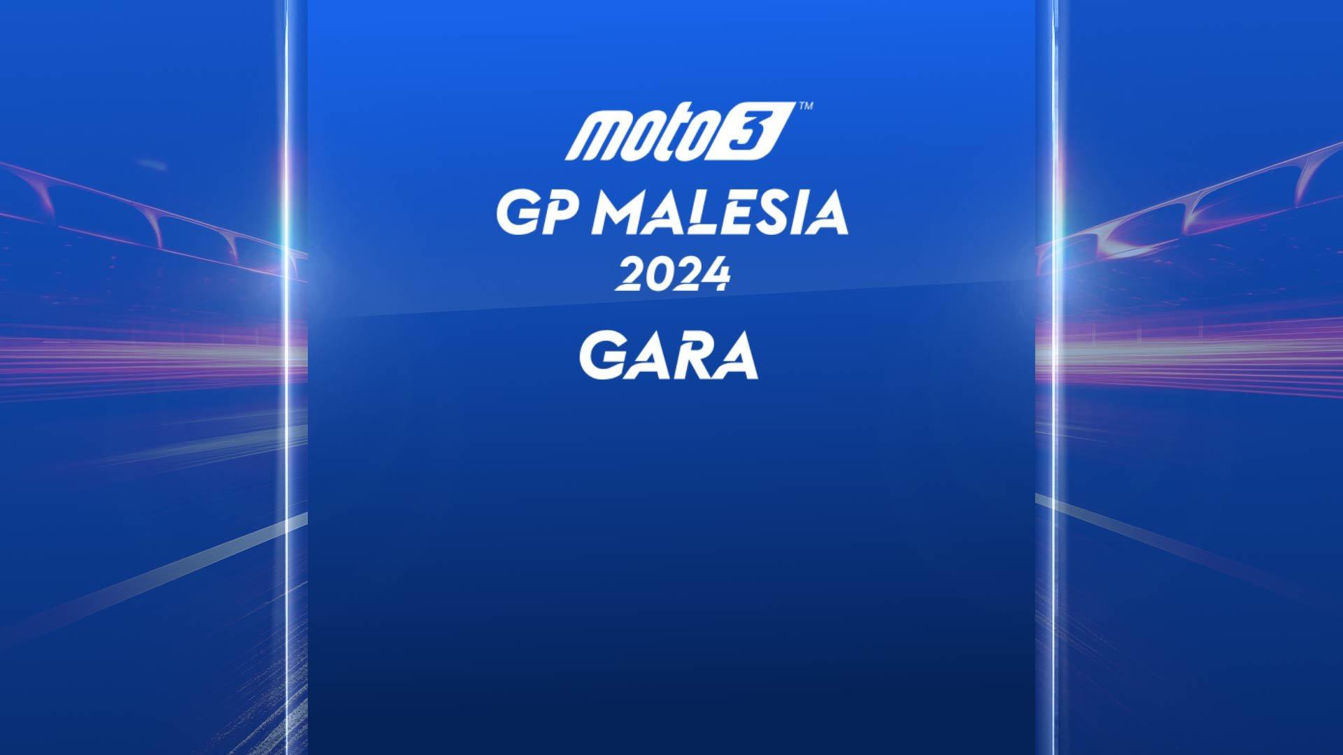 Moto3 Gara: GP Malesia