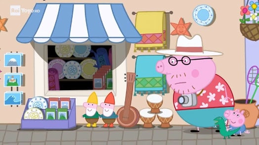 Peppa Pig - S6E12 - Holiday in the Sun - Versione inglese con commento in italiano