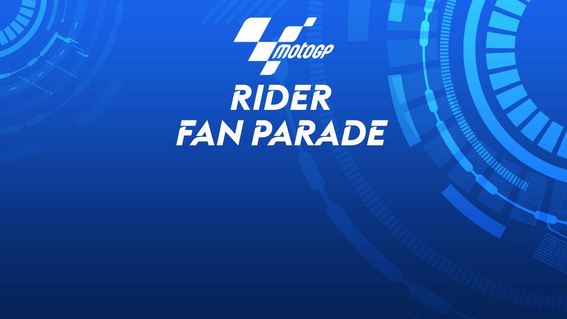 Moto GP Rider Fan Parade