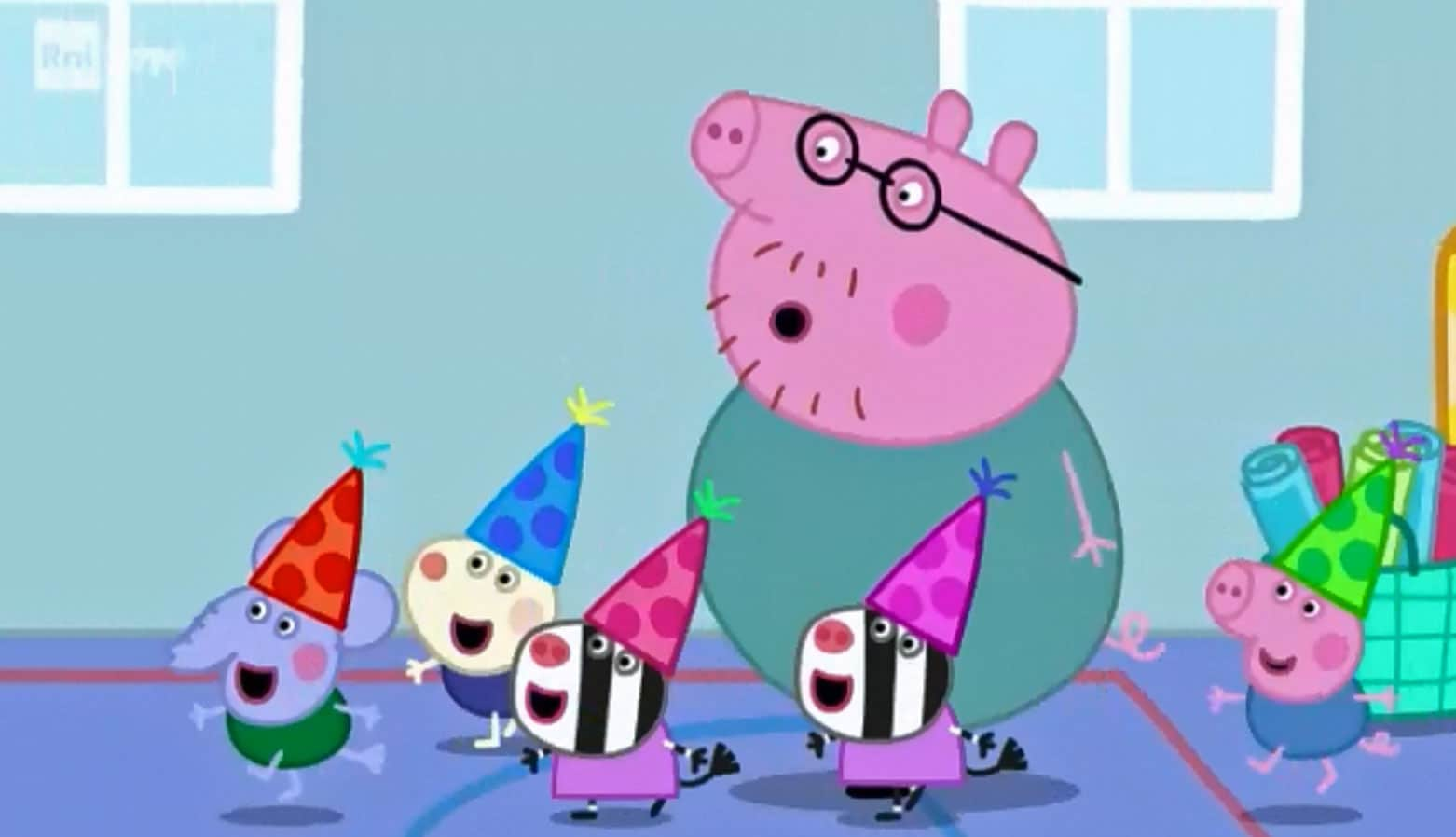 Peppa Pig - S8E8 - Father's day (Versione originale con speaker italiano) - Father's day - Versione inglese con commento in italiano