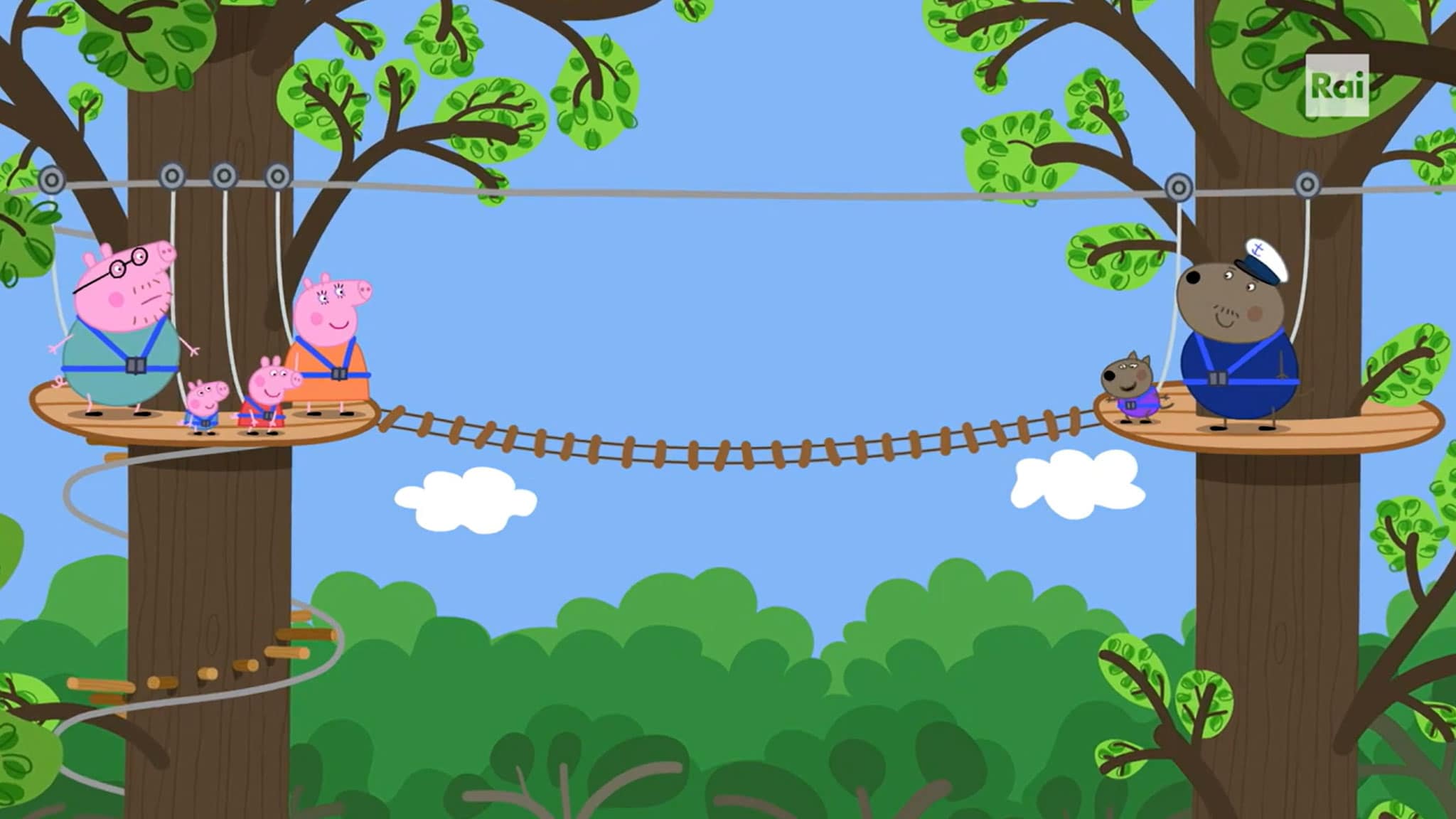 Peppa Pig - S9E51 - Il parco delle scimmie