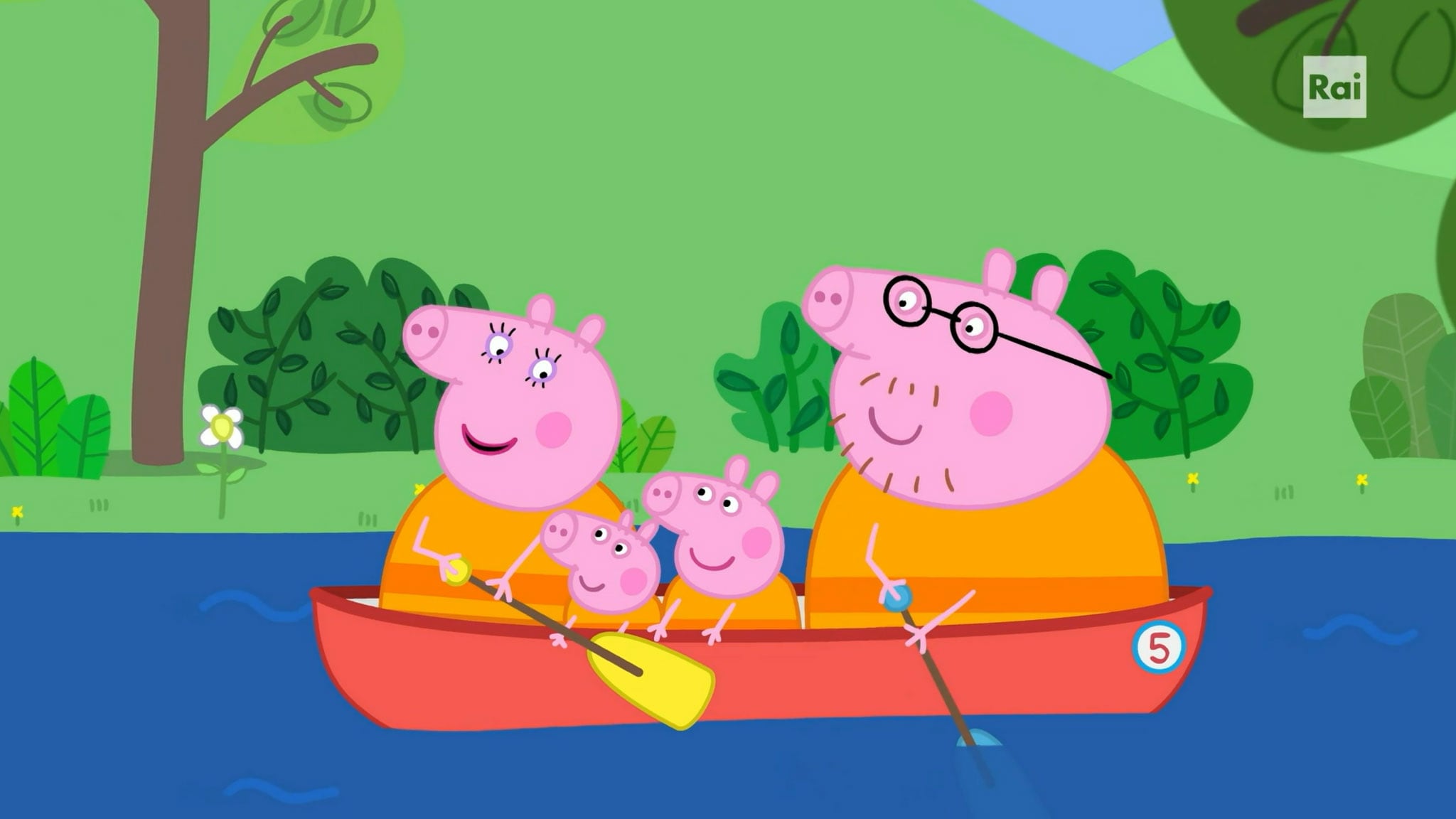 Peppa Pig - S9E53 - Gita in canoa