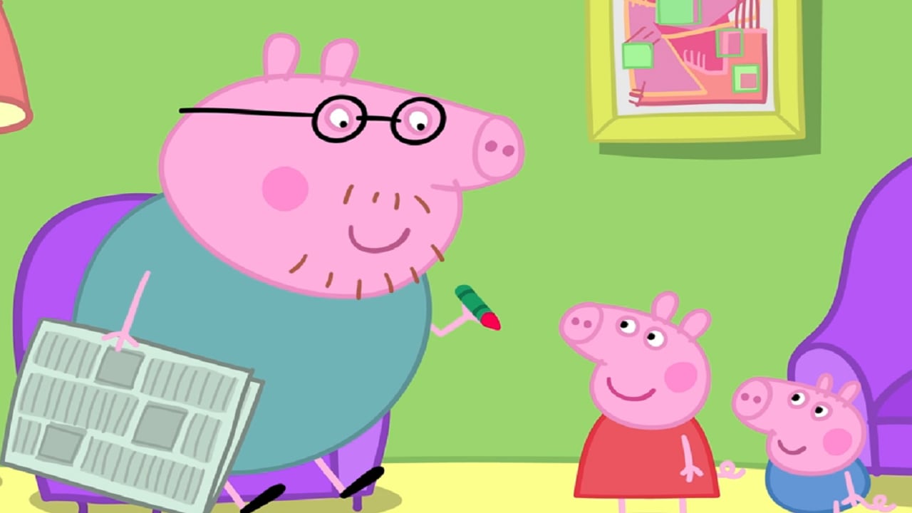 Peppa Pig S8E44 Looking for things (Versione originale con speaker italiano) - Looking for things - Versione inglese con commento in italiano