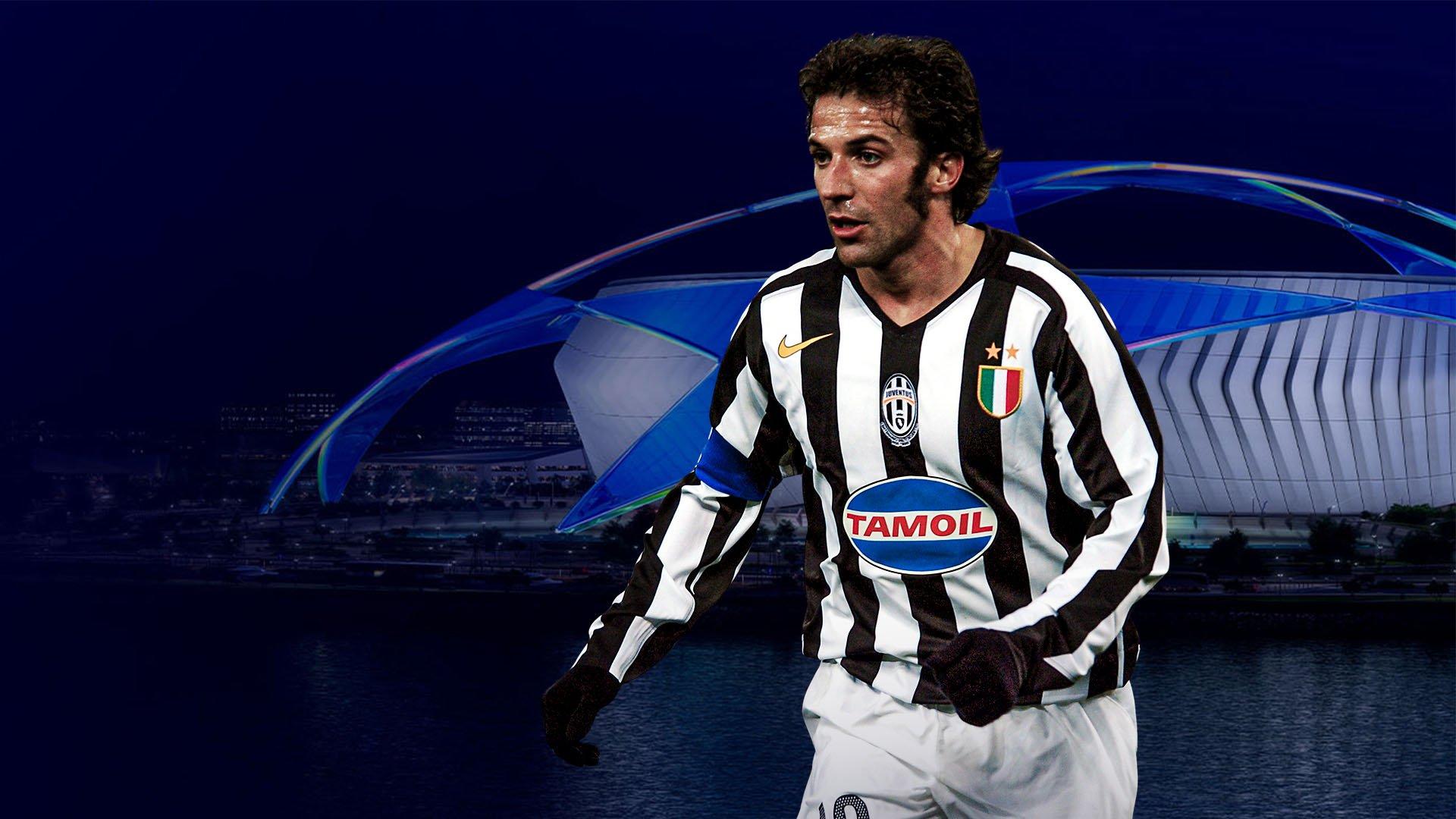 Tutti i gol di Del Piero in Champions