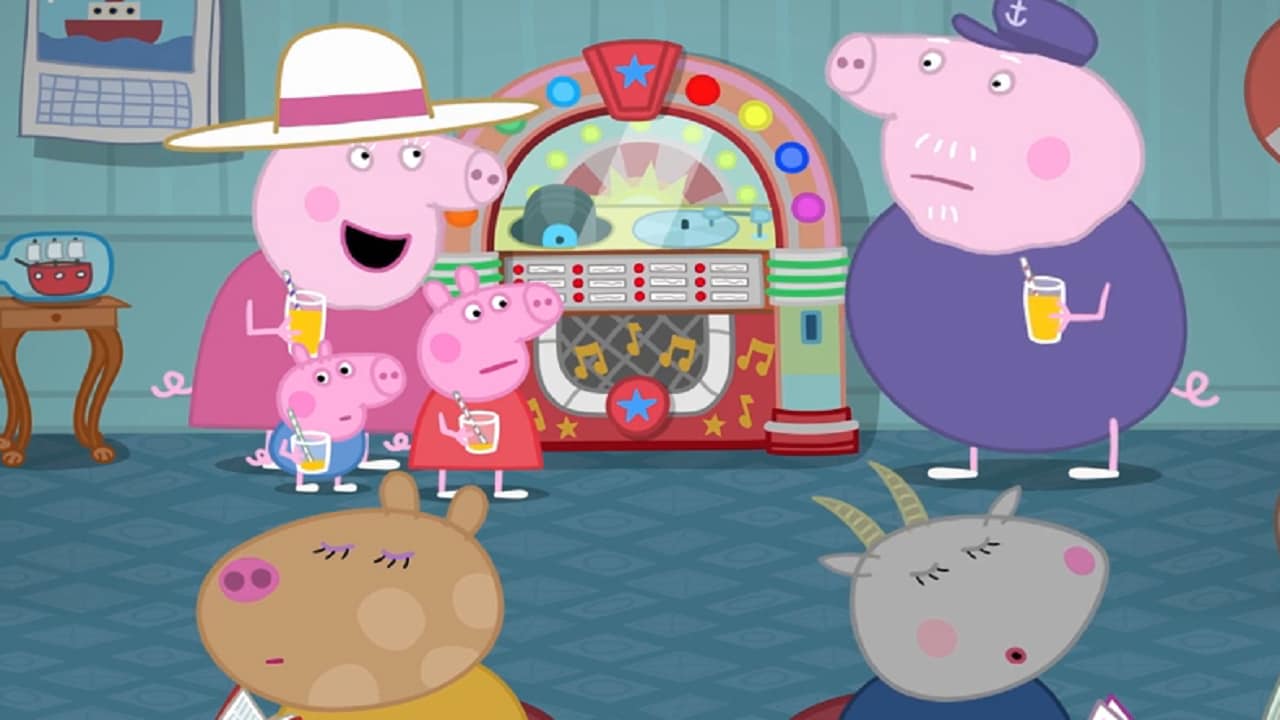 Peppa Pig S8E49 Juke-box (Versione originale con speaker italiano) - Juke-box - Versione inglese con commento in italiano