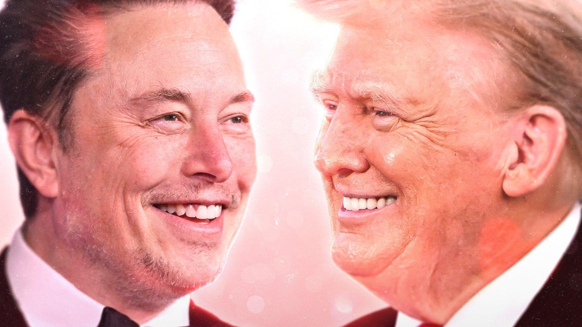 It Musk Be Love: Trump  Elon