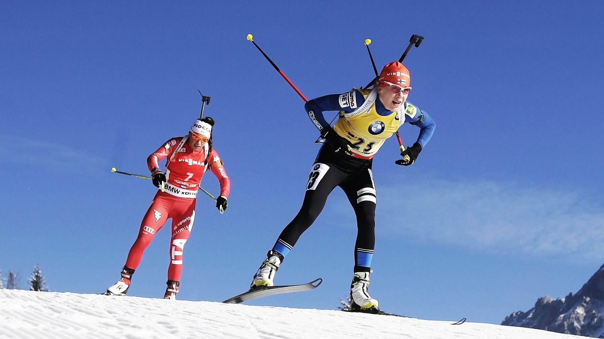 Biathlon: Mondiali 2025 - Staffetta mista singola