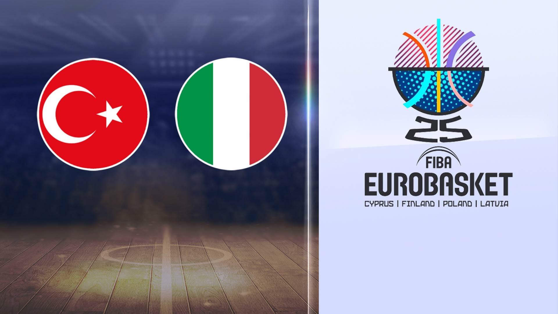 Qualifiers Eurobasket - Ep. 9 - Basket Qualifiers Eurobasket 2025 Maschile Turchia/ Italia 20/02/2025