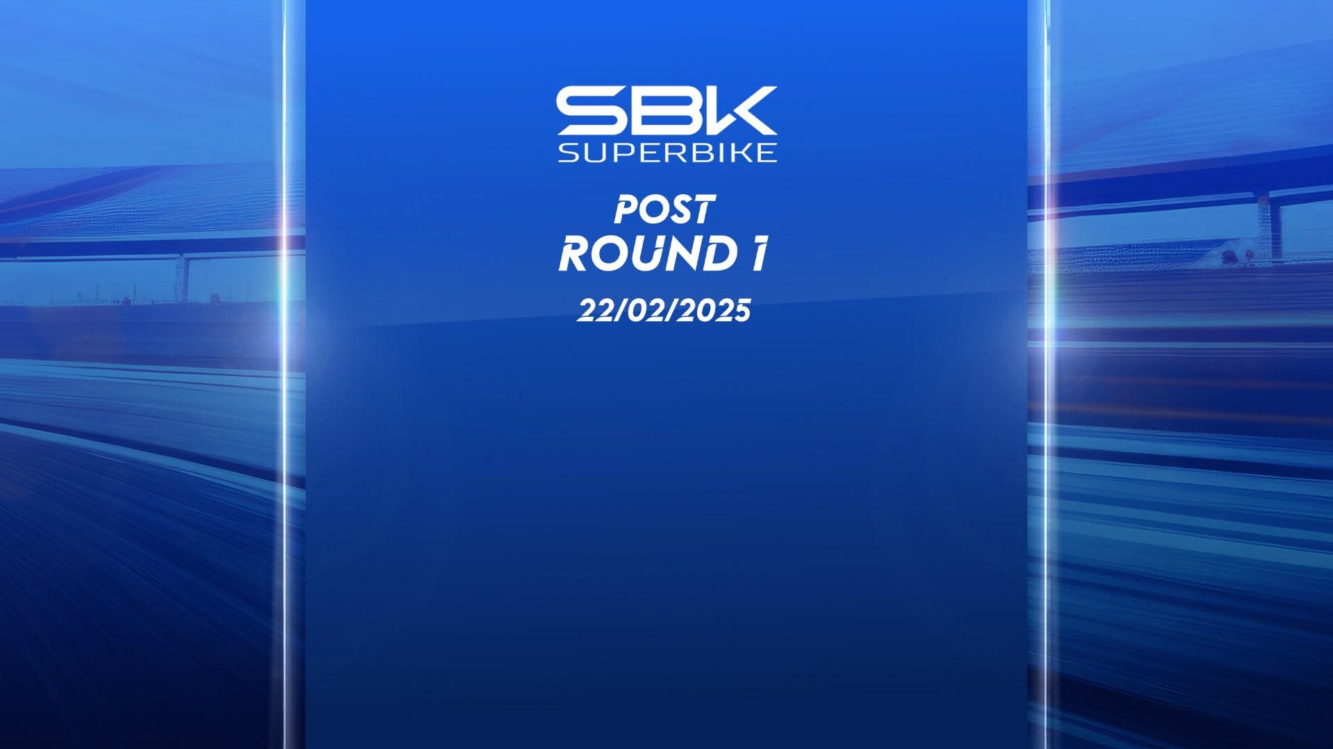 Post SBK Australia Round 1