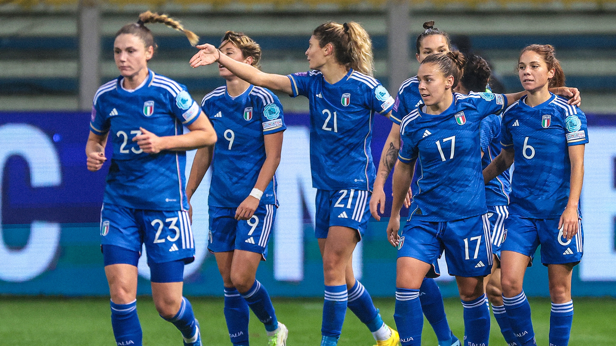 Calcio. Nazionale femminile Nations League: Italia-Danimarca