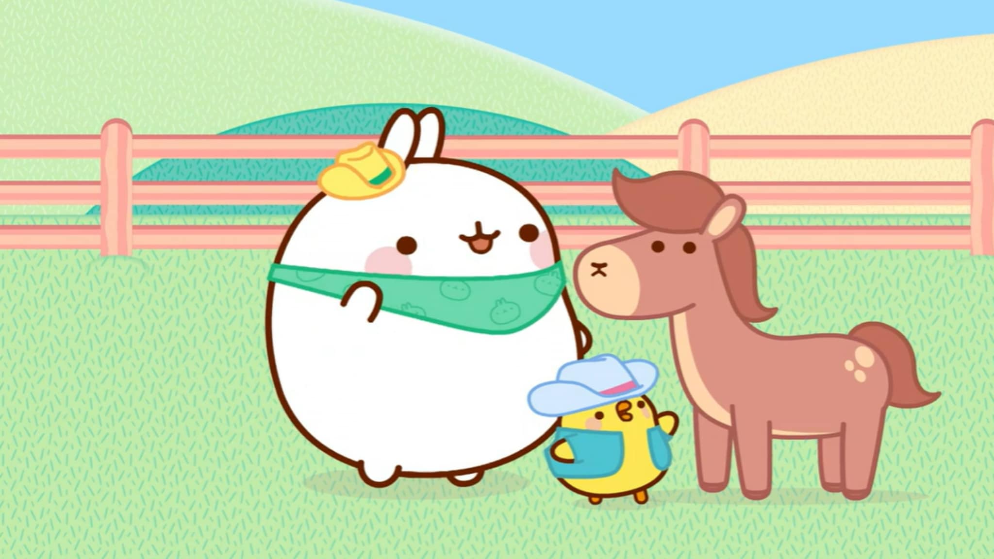 Molang - S6E7 - Cavallino da corsa