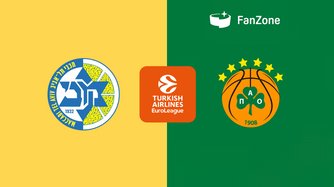 Maccabi Playtika Tel Aviv - Panathinaikos AKTOR Atene