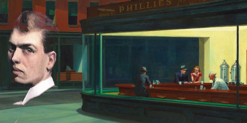 Edward Hopper, la tela bianca