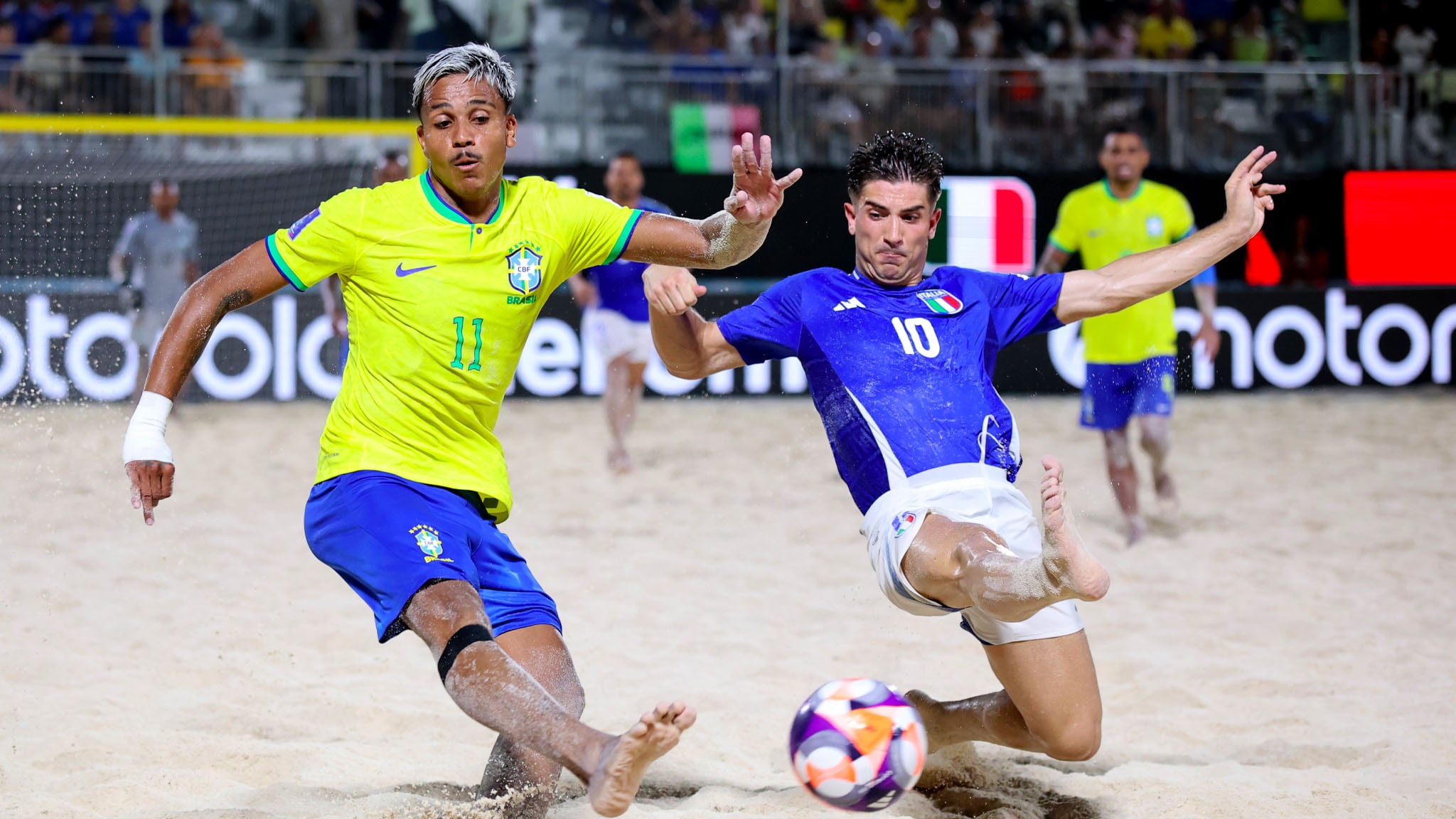 Beach Soccer - Mondiali, Gruppo D: Italia - Brasile