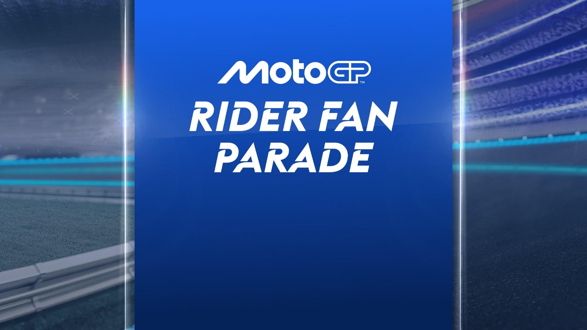Moto Gp Rider Fan Parade