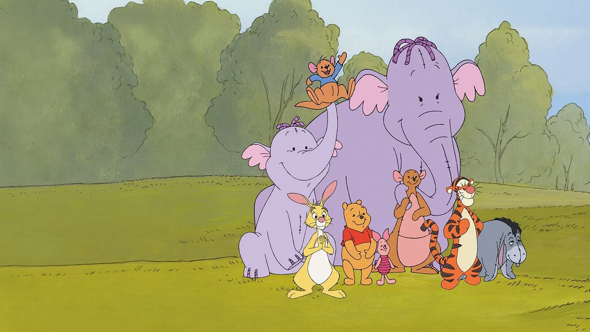 Winnie the Pooh e gli efelanti