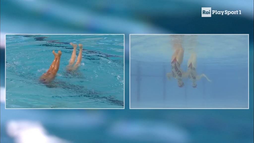 Nuoto Artistico. Europei Funchal - 3a g.ta: Finali Duo Donne + Duo Misto (prog. Libero)