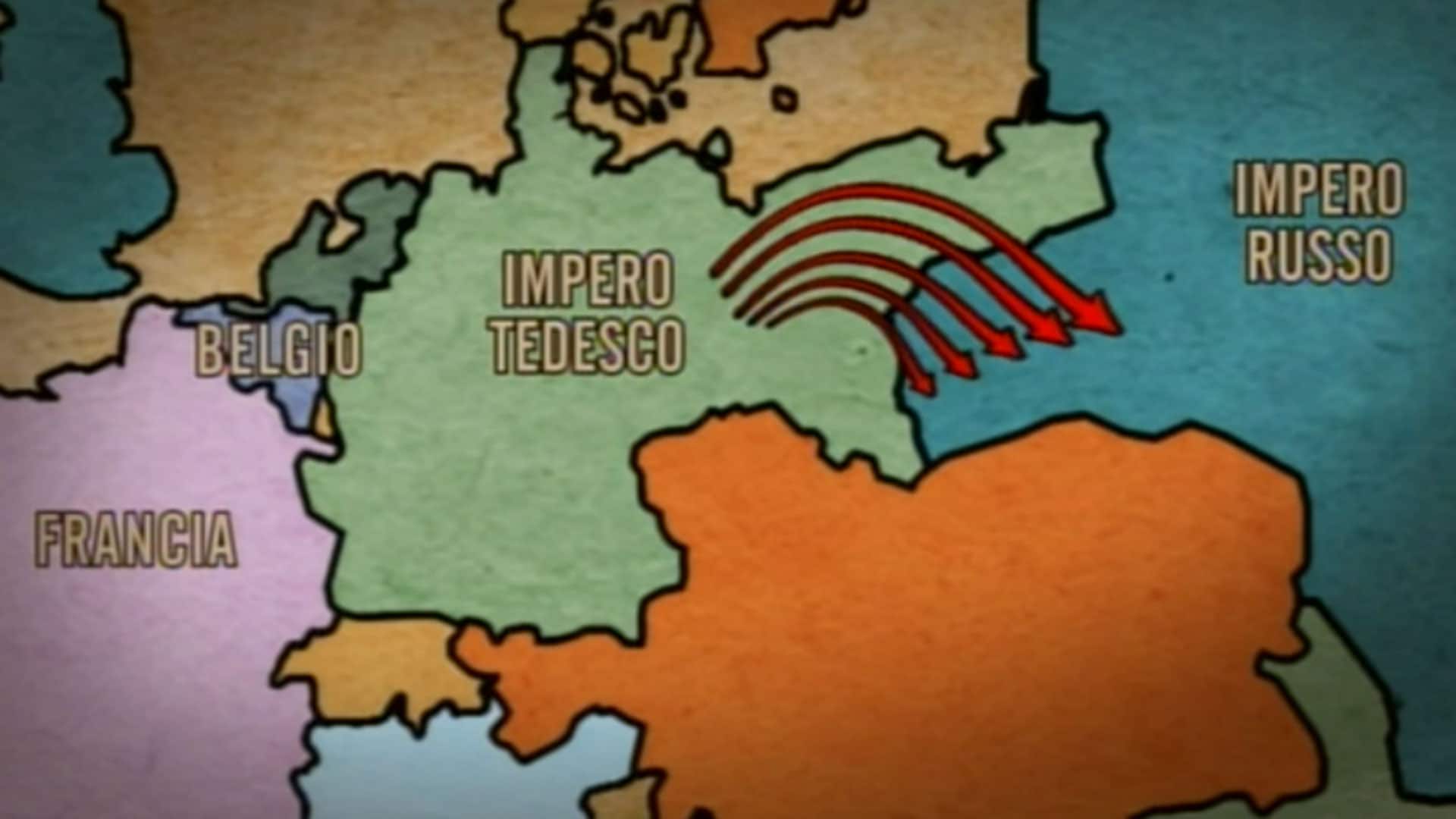 '14-'18 Grande Guerra 100 anni dopo pt 3 - L'attacco: la guerra ha inizio