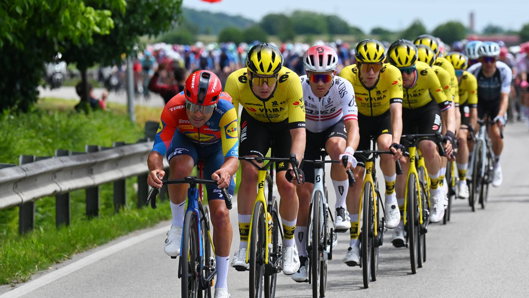 Ciclismo: Giro d'Italia 2025 - 14a tappa:  Treviso - Nova Gorica/Gorizia (fasi finali)