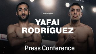 Yafai vs. Rodriguez: Conferenza stampa