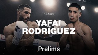 Yafai vs. Rodriguez: Preliminari