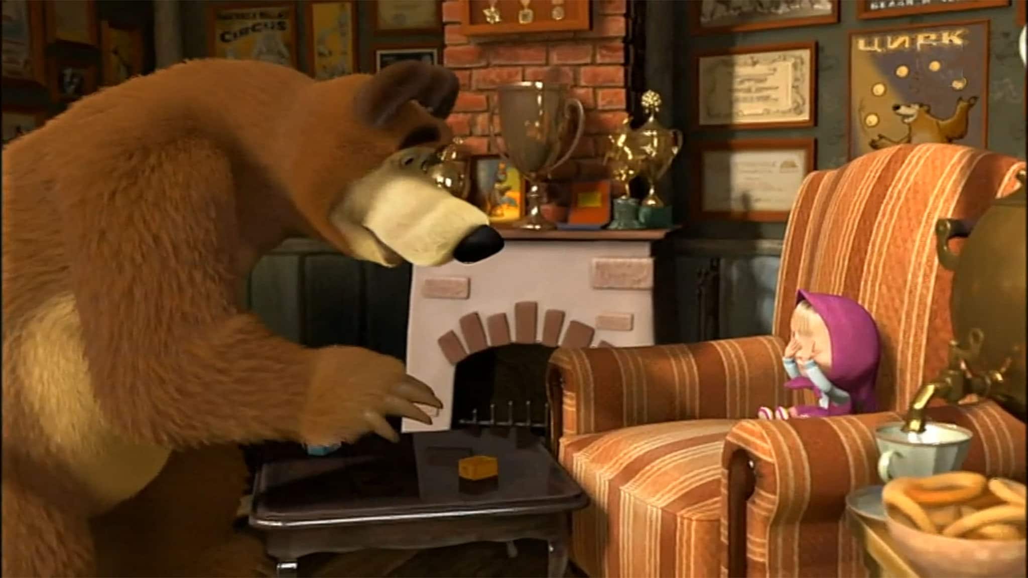 Masha e Orso - S1E13 - Tana per Orso!