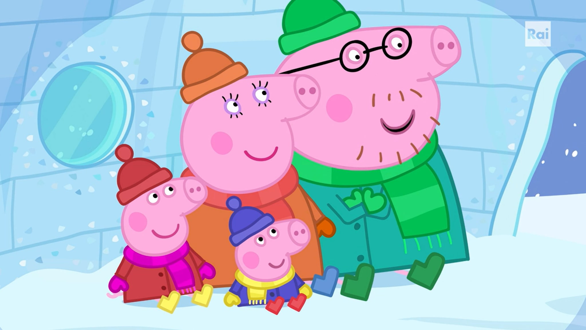 Peppa Pig - S10E13 - Igloo - Versione inglese con commento in italiano