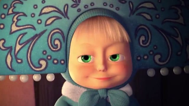 Le storie di paura di Masha - S1E5 - La paura di recitare la poesia di Natale