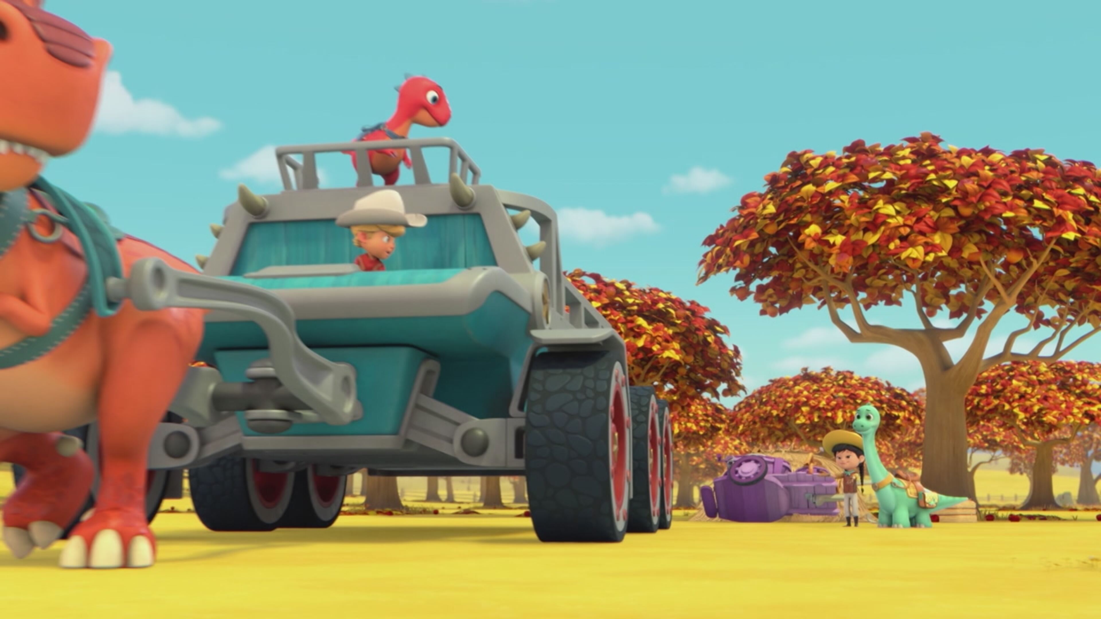 Dino Ranch - S3 Ep.18 - Le buche nel ranch