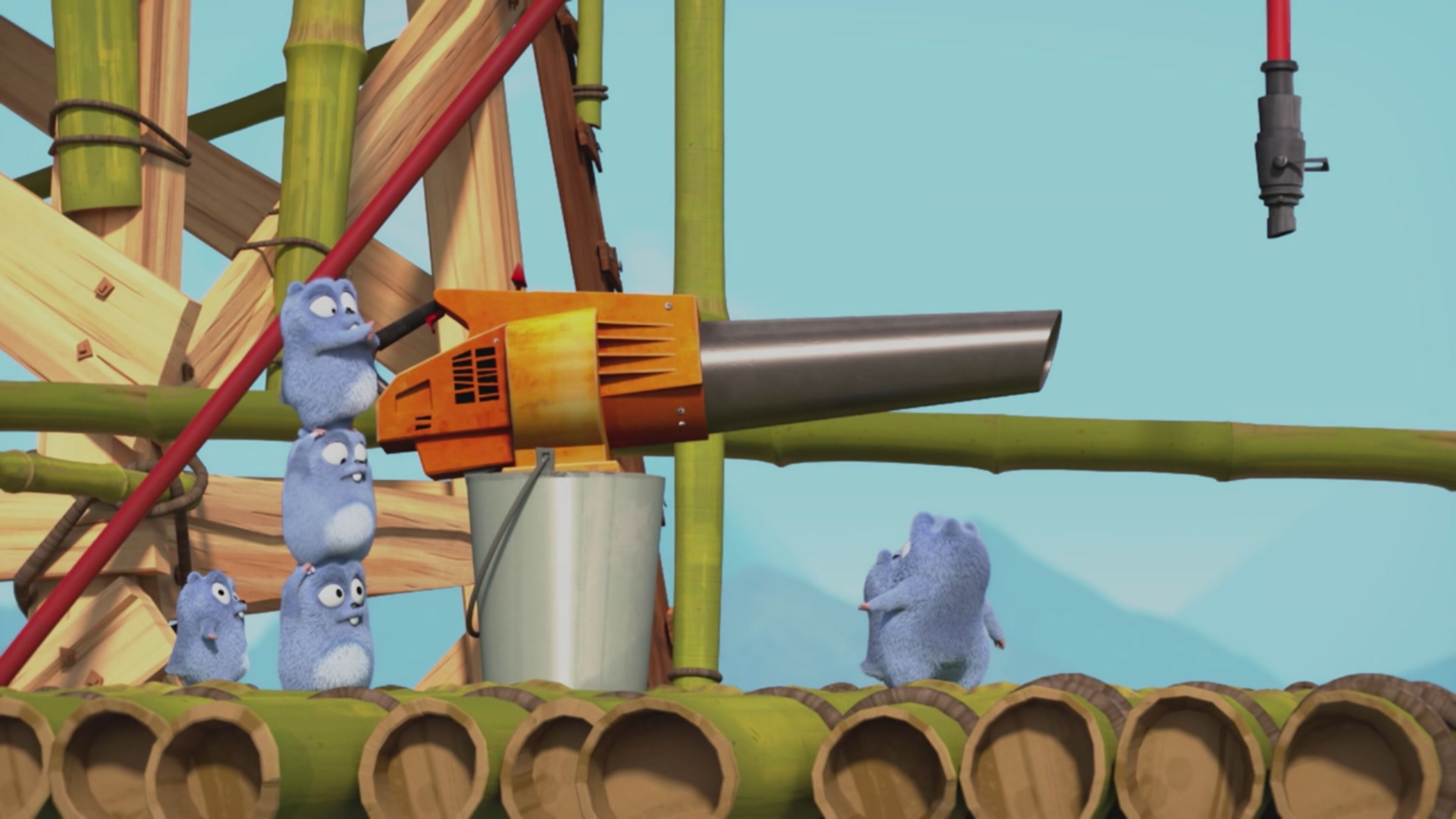 Grizzy e i Lemming - S3 Ep.8 - La guerra del bambù