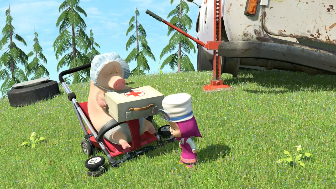 Masha e Orso - S2E9 - Non è facile essere piccoli