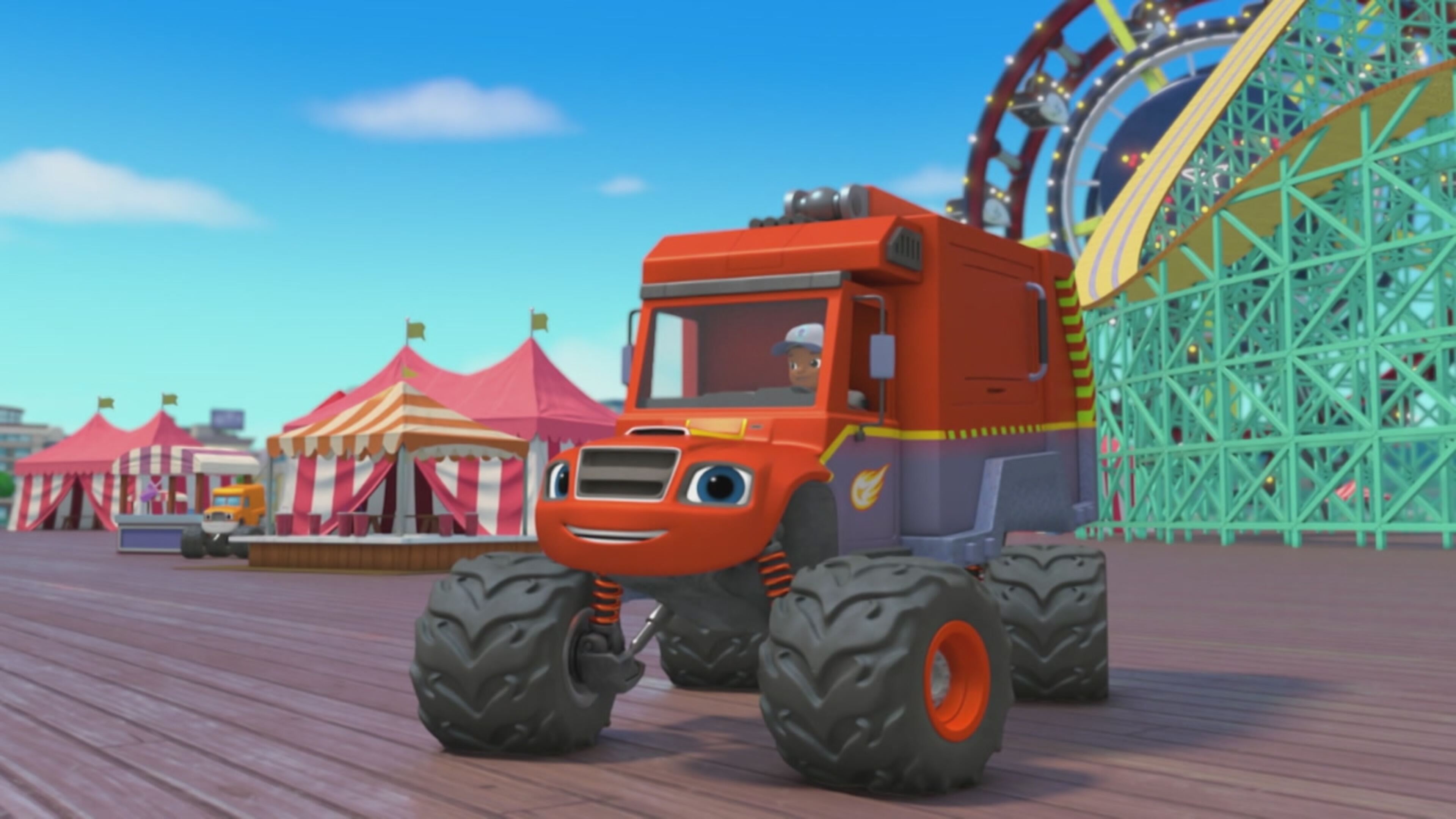 Blaze e le megamacchine - S8 Ep.4 - Sfida tra camion della spazzatura