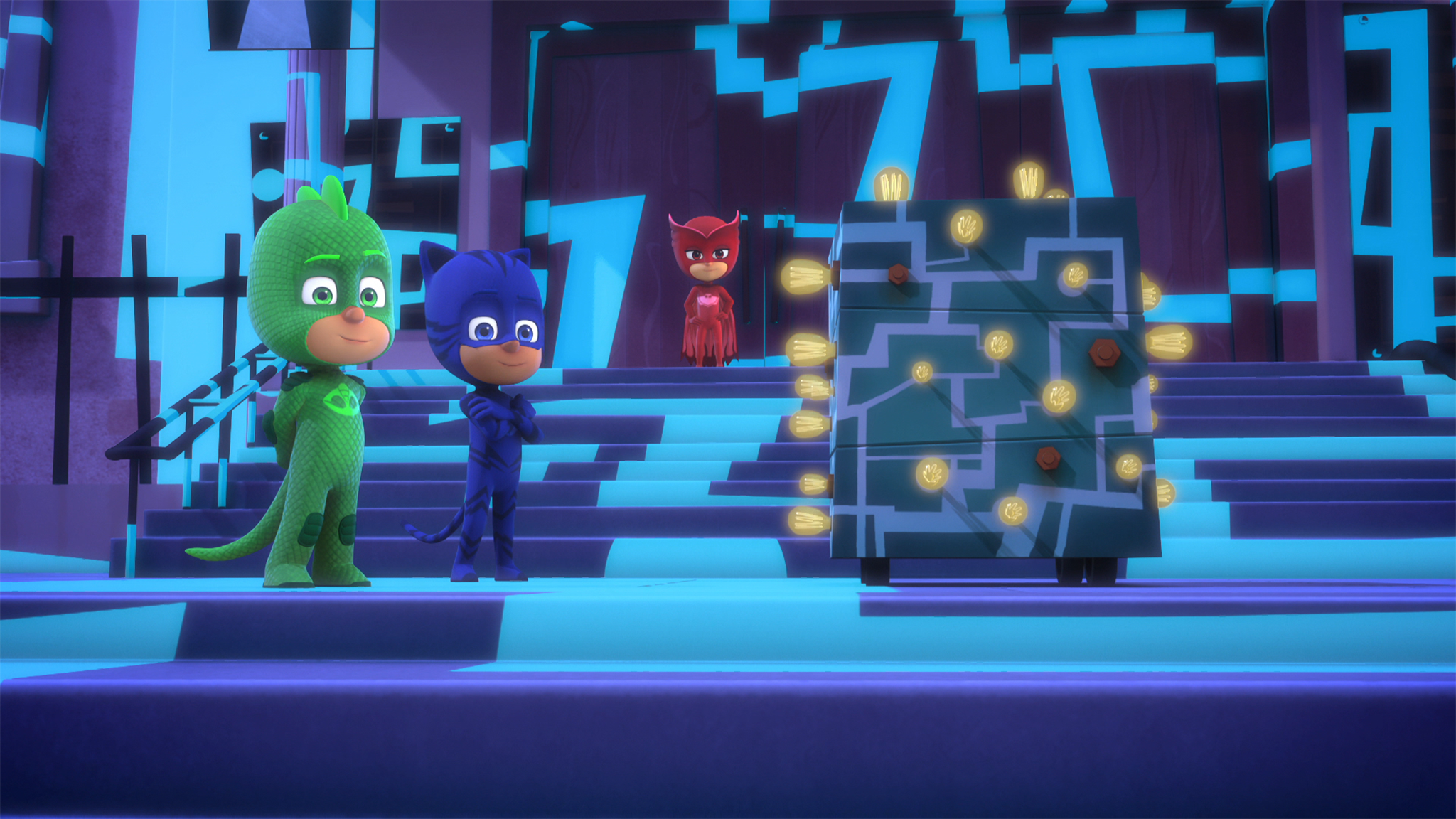 PJ Masks - S1E38 - Geco e le trappole del museo