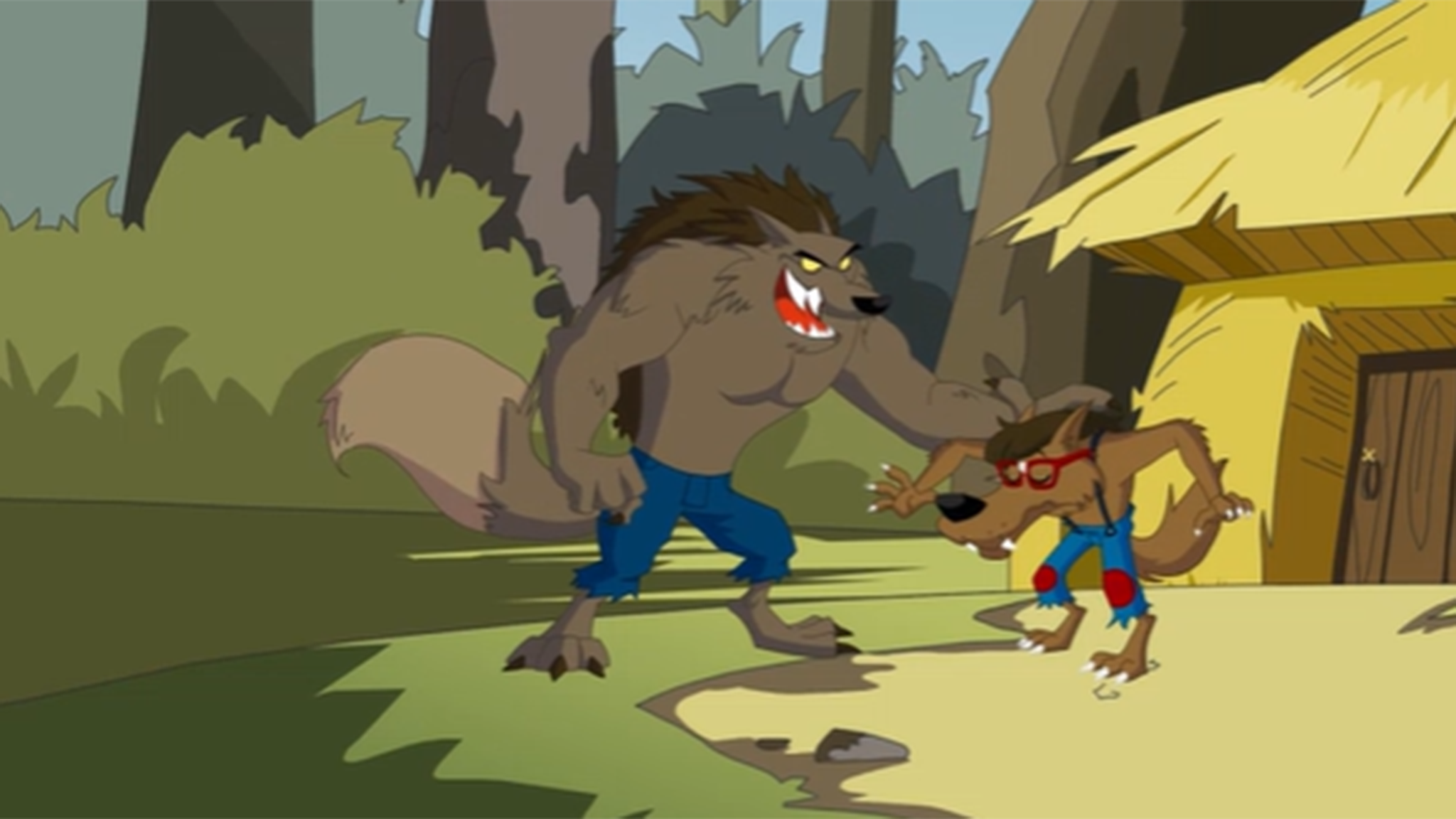 Bat Pat - S1E50 - Il lupo e i tre fiorellini