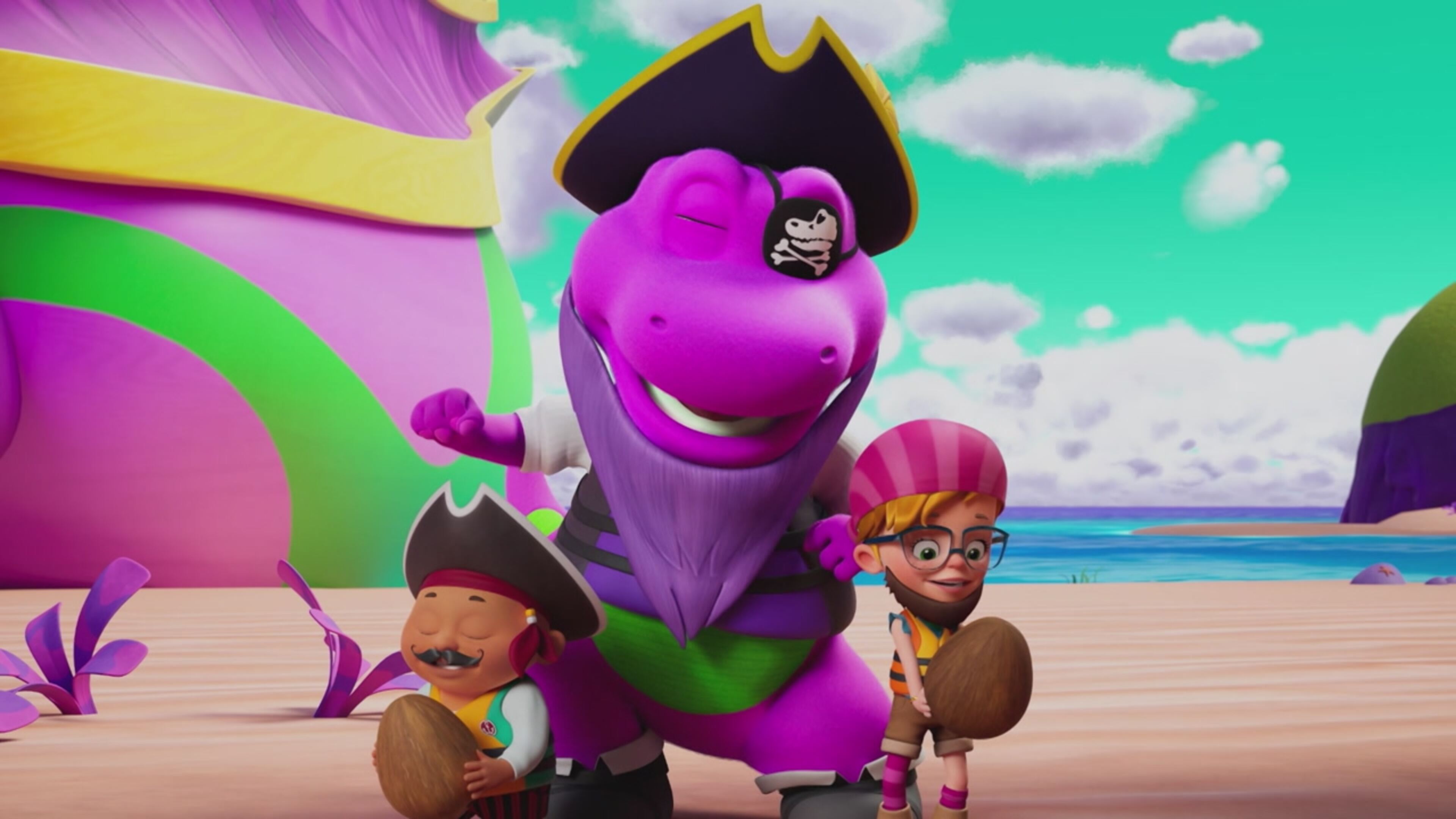 Il mondo di Barney - S1 Ep.14 - Pirati ingessati