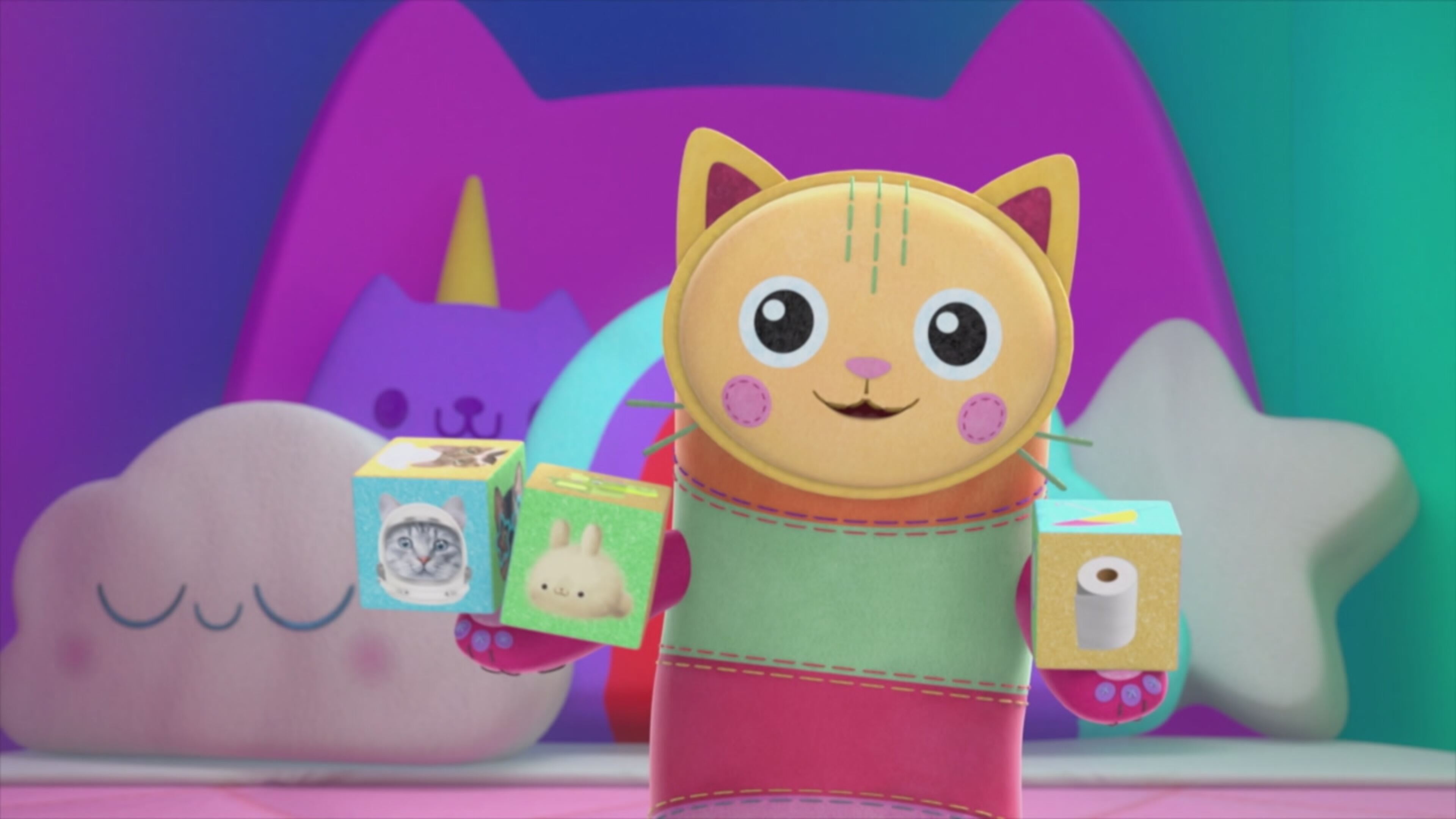 La casa delle bambole di Gabby - S4 Ep.3 - Dadi gatti buffi