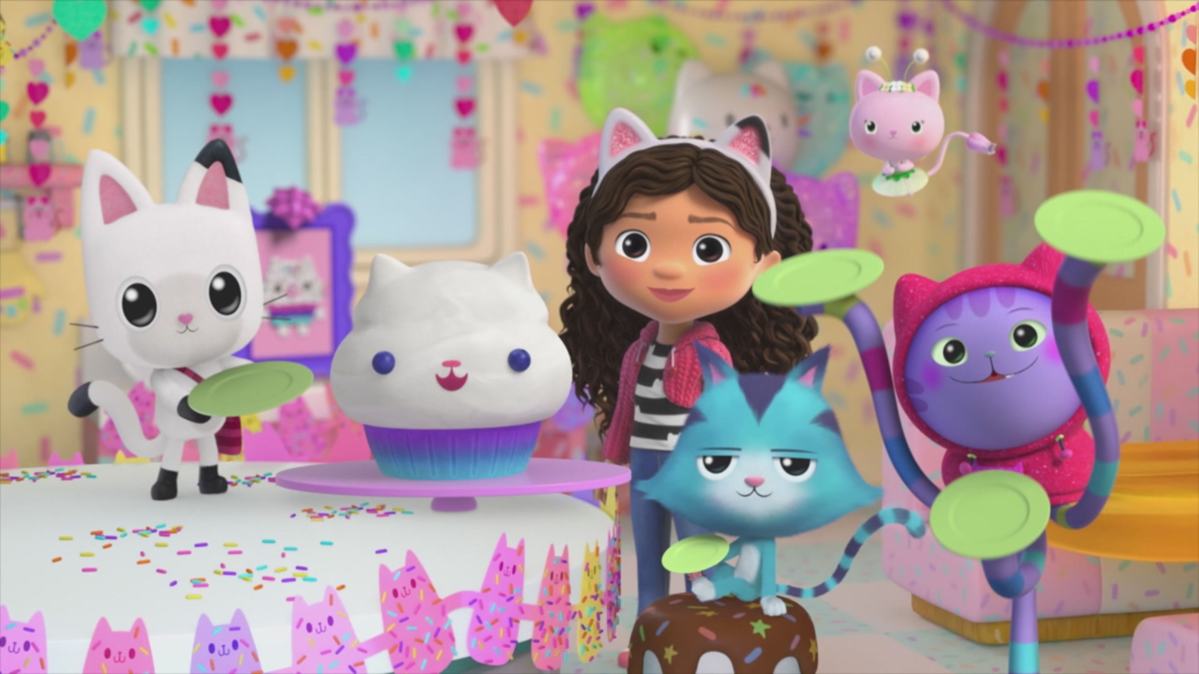 La casa delle bambole di Gabby - S4 Ep.4 - Il compleanno di Dolcetto