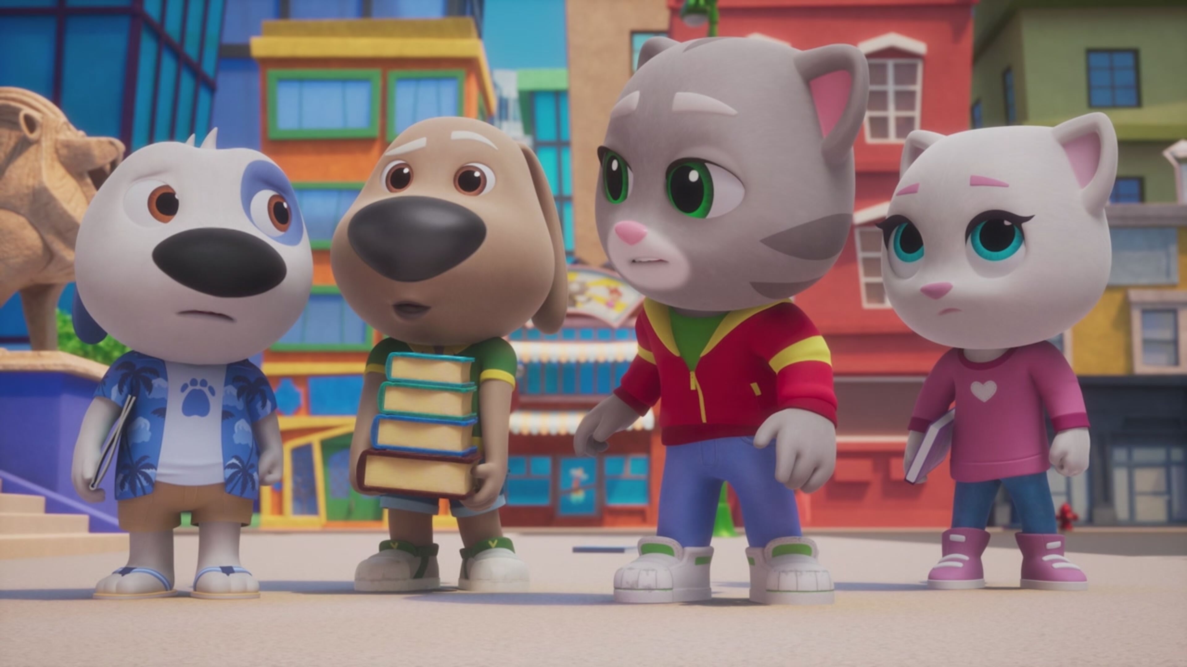 Talking Tom Heroes: super amici - S1 Ep.40 - Improvvisamente bloccata