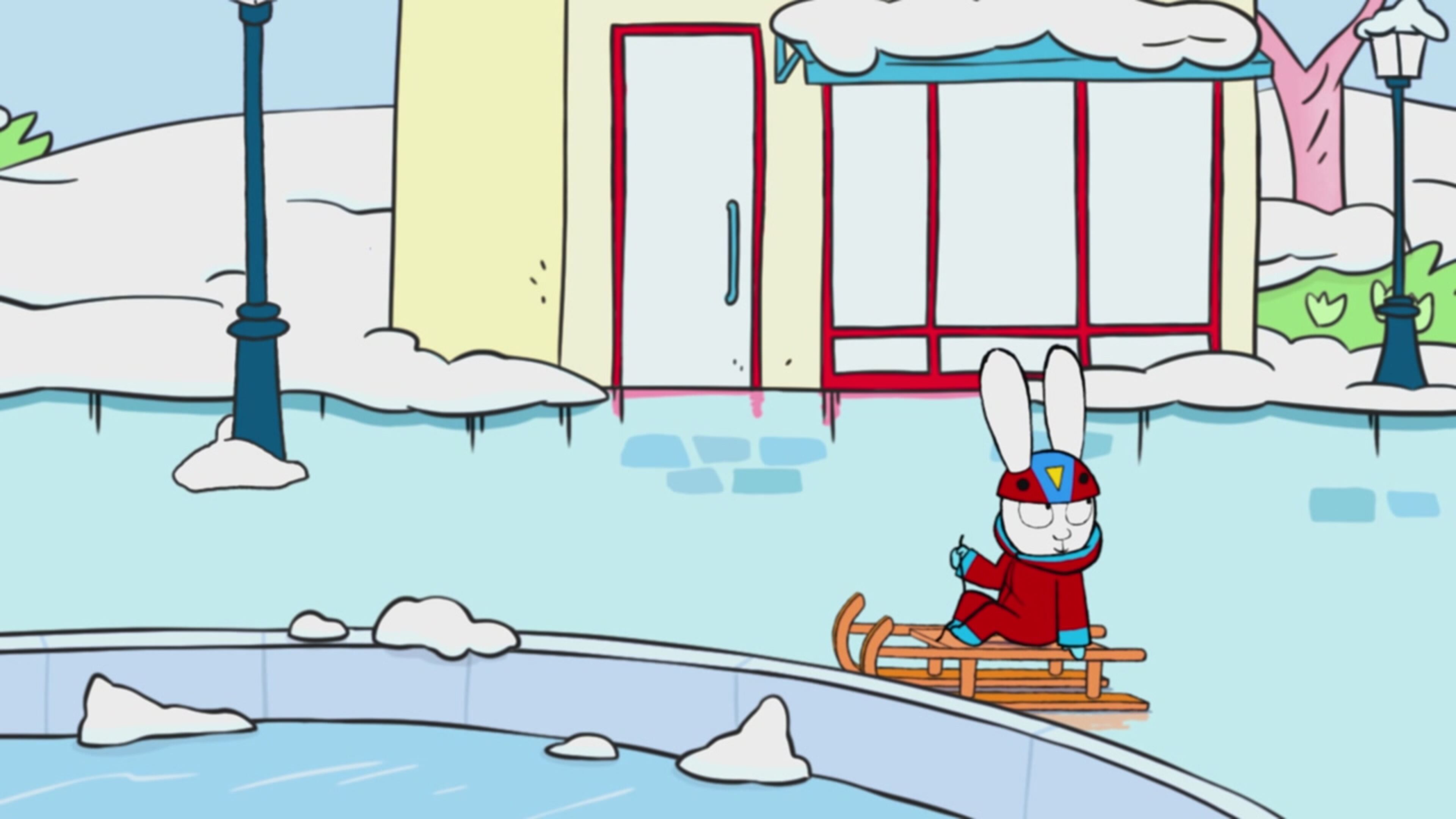 Simone - S3 Ep.9 - A scuola con la neve