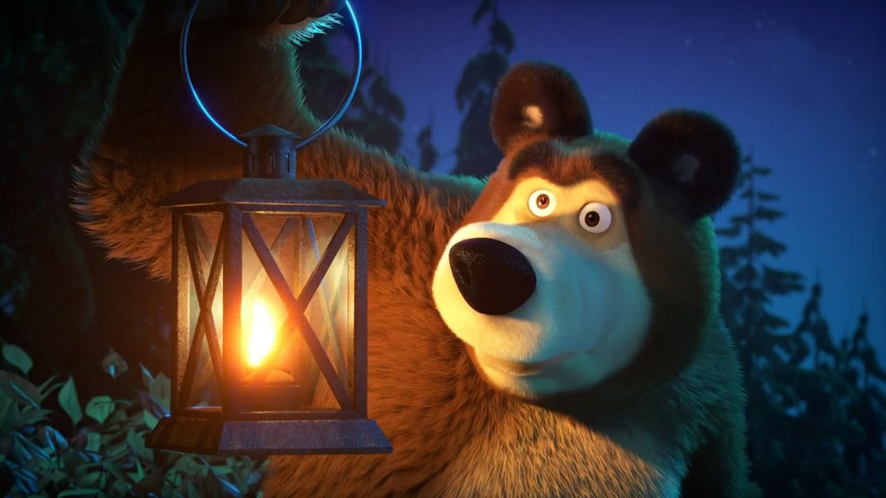 Masha e Orso - S3E4 - Una storia spaventosa