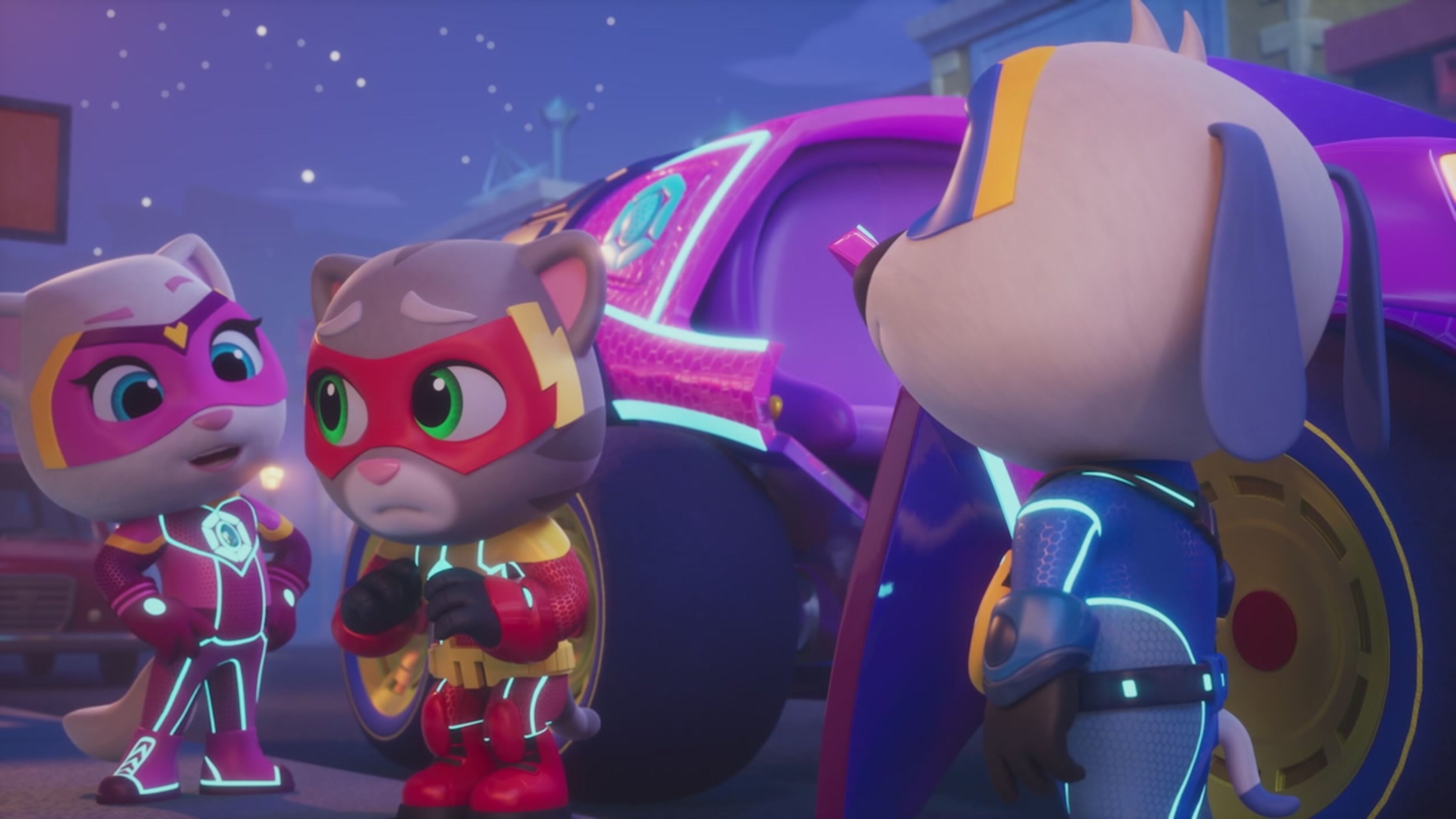 Talking Tom Heroes: super amici - S1 Ep.11 - L'invasione di Peak City