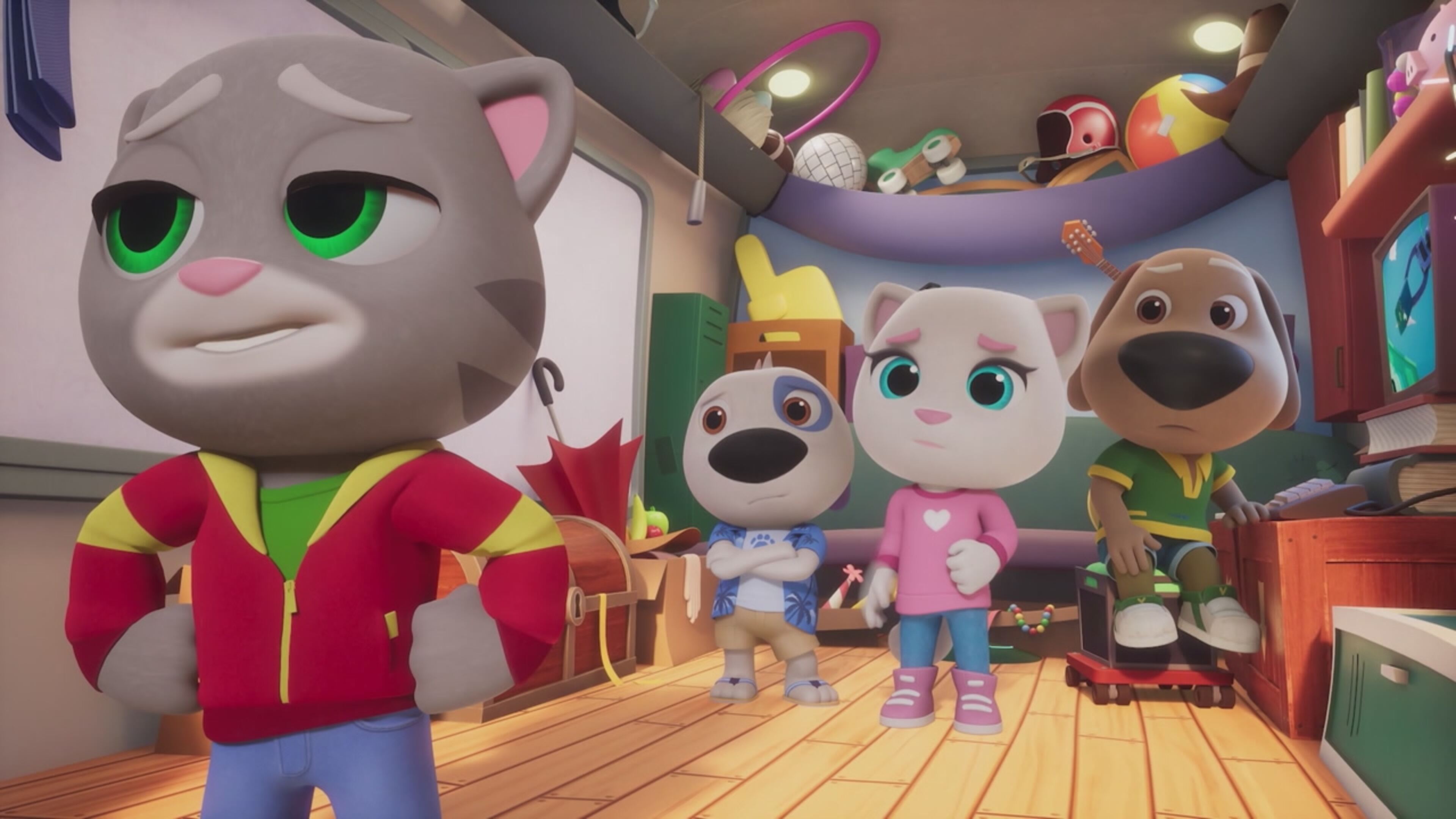 Talking Tom Heroes: super amici - S1 Ep.12 - Il fumetto di Ginger