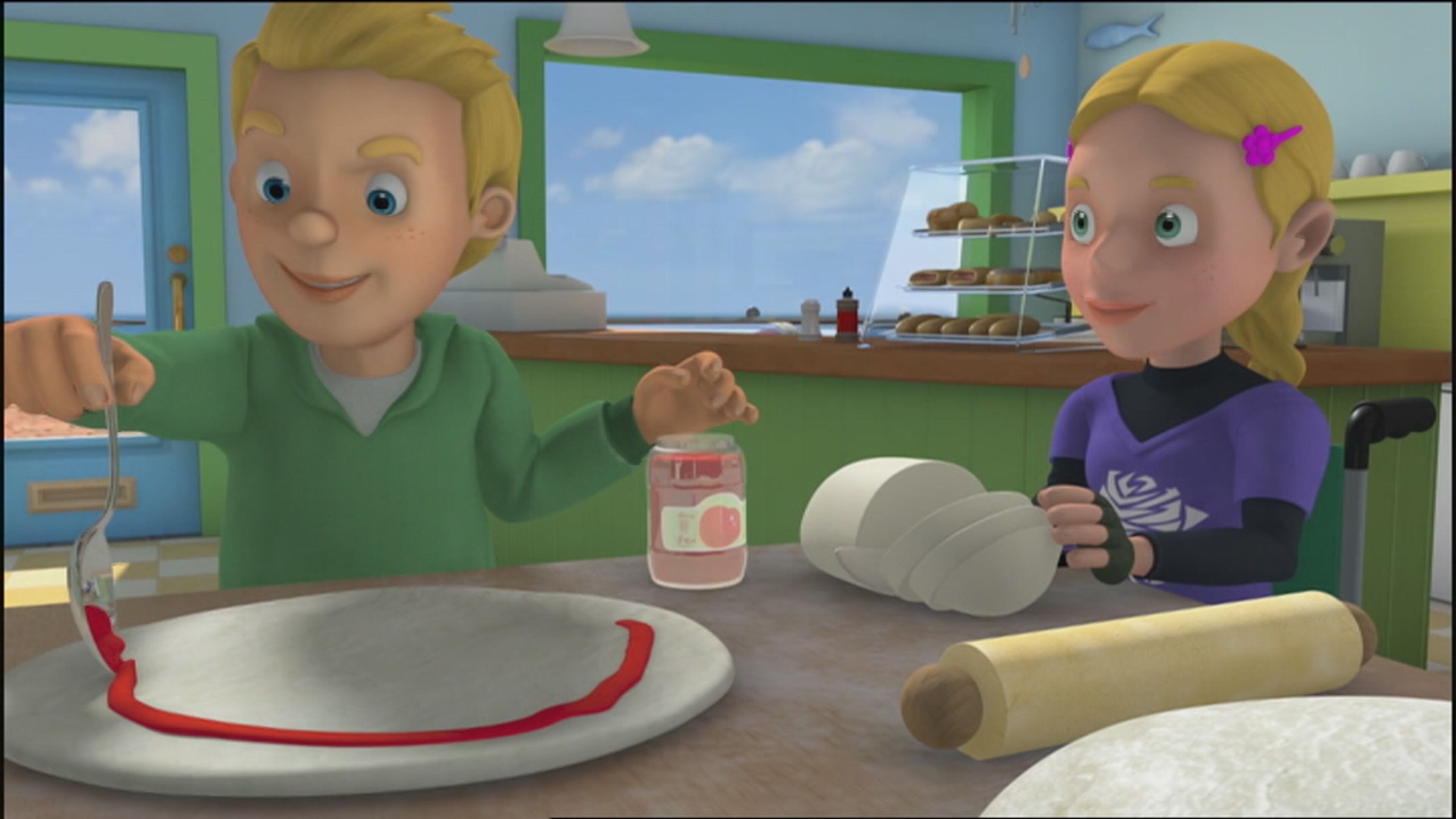 Sam Il Pompiere - S10 Ep.4 - Pizza Pandemonio