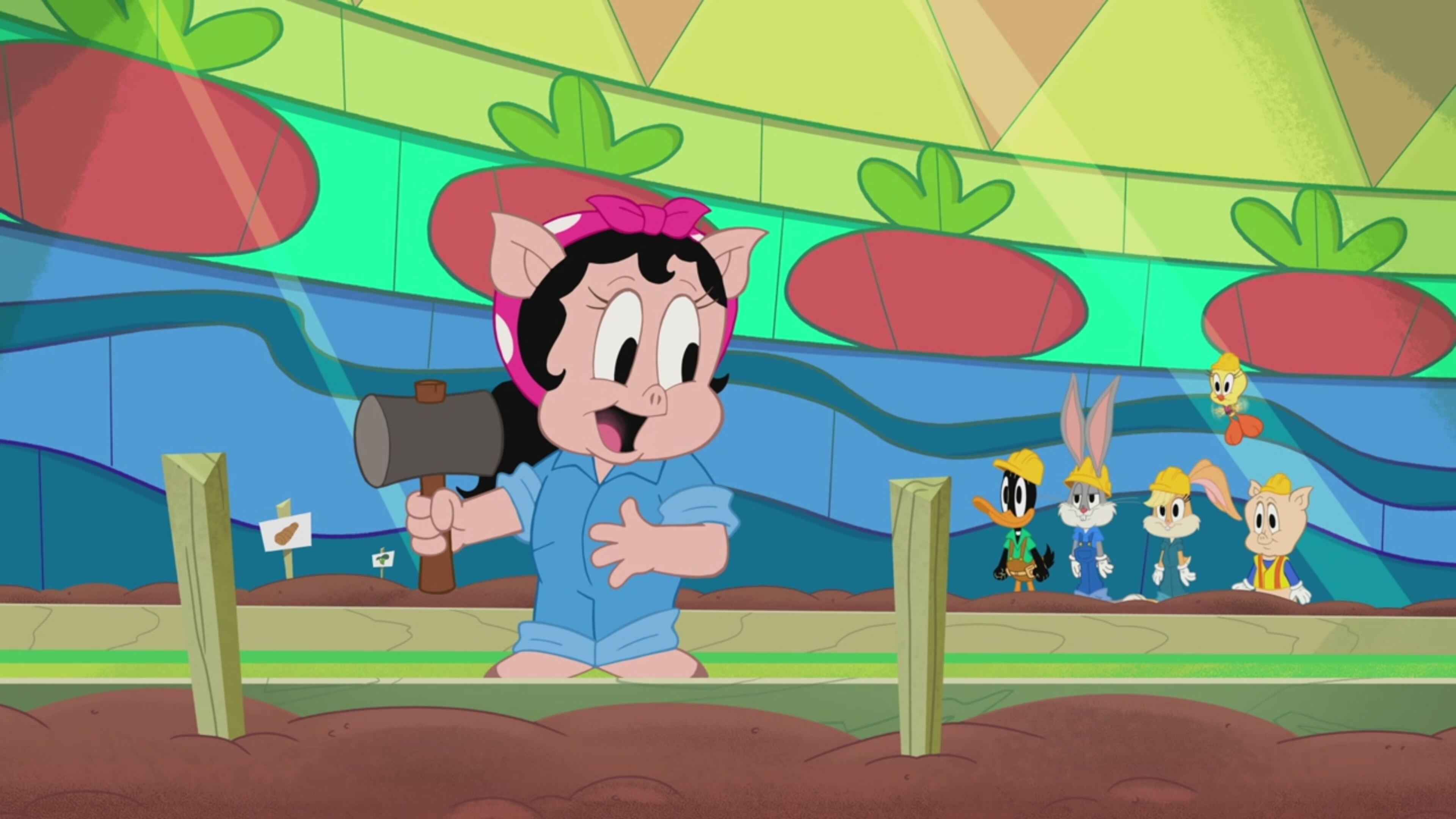 Bugs Bunny Costruzioni - S1 Ep.18 - Pollice verde