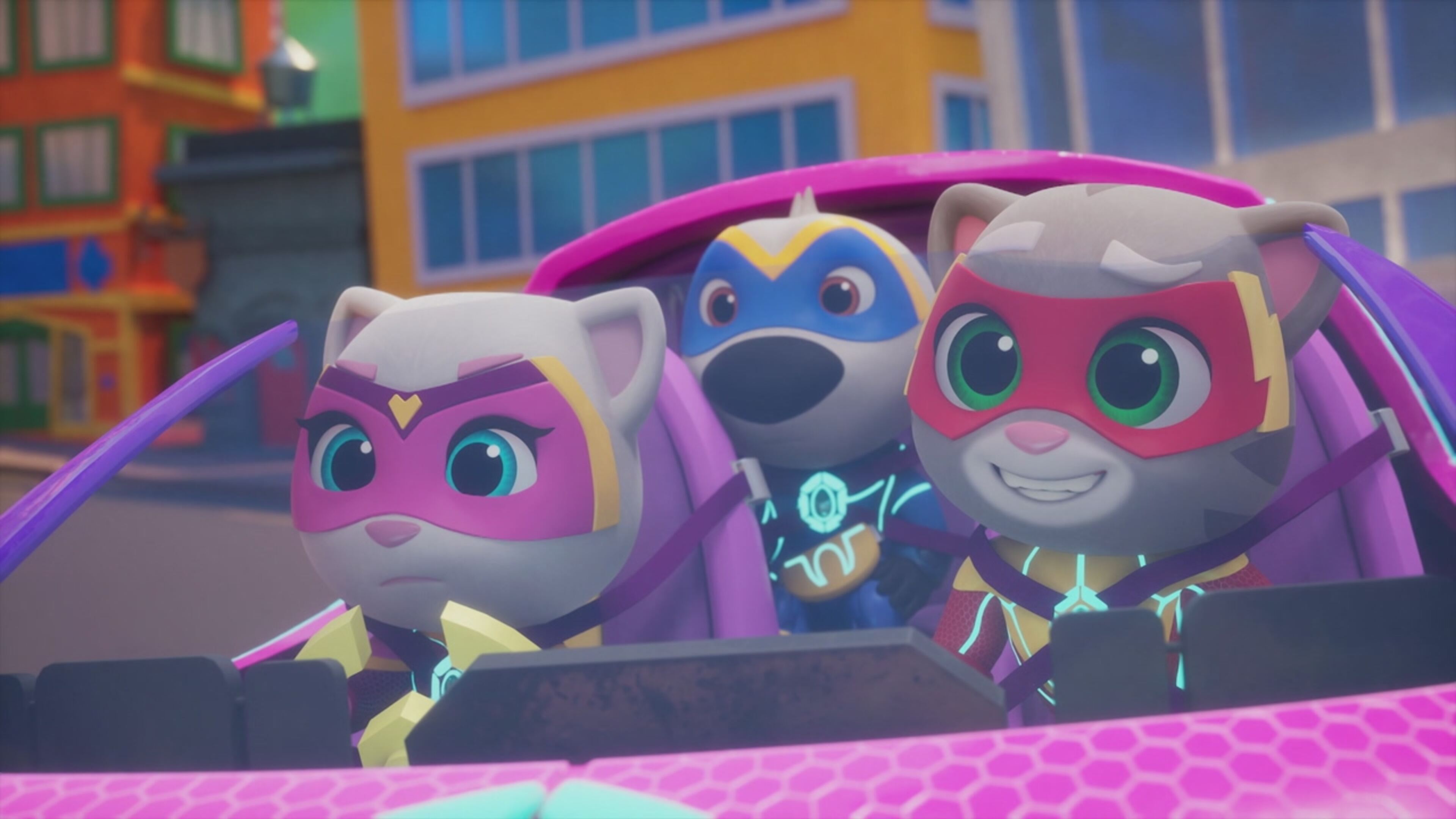 Talking Tom Heroes: super amici - S1 Ep.7 - Potenziamento improvviso