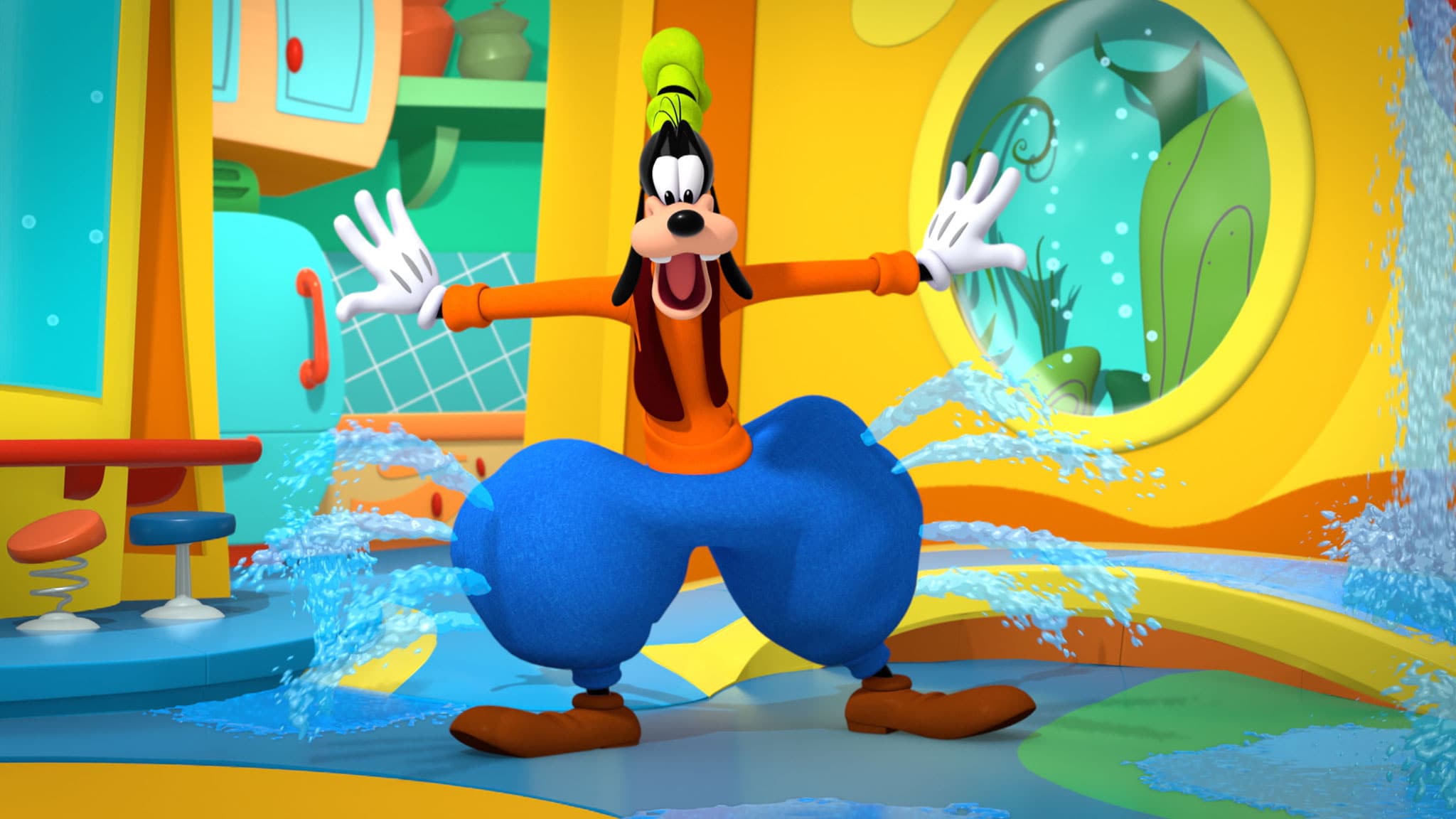 Topolino e la Casa del Divertimento - S1E5 - Chiamate l'idraulico! / Storie di pesci