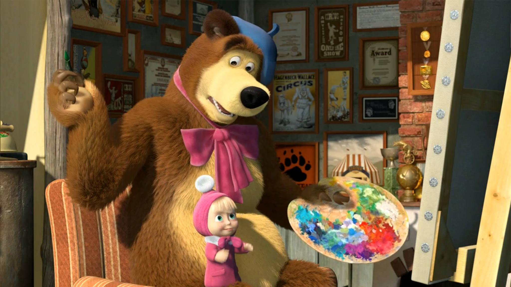 Masha e Orso - S2E1 - Un quadro perfetto